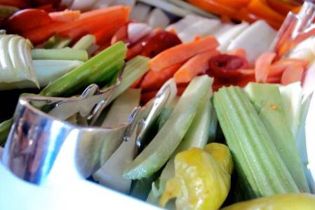 Crudite platter by Absolutely Gourmet Catering