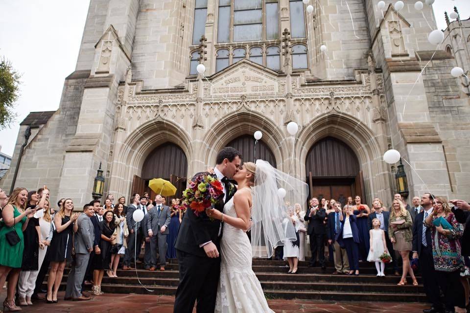 Wedding kiss