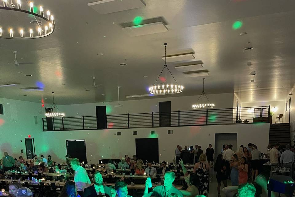 Wedding dance floor