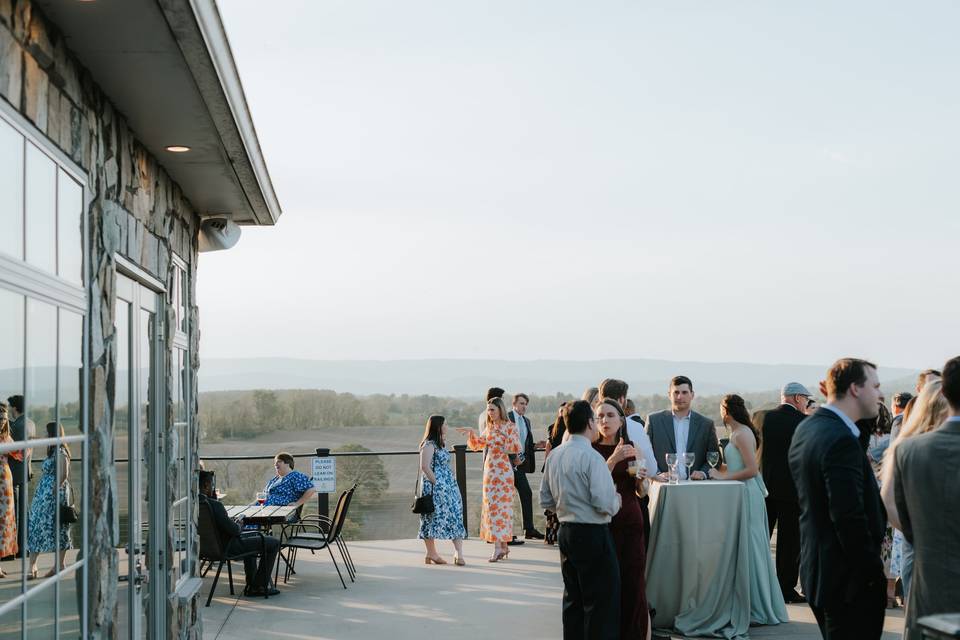 Cocktail Hour on Veranda