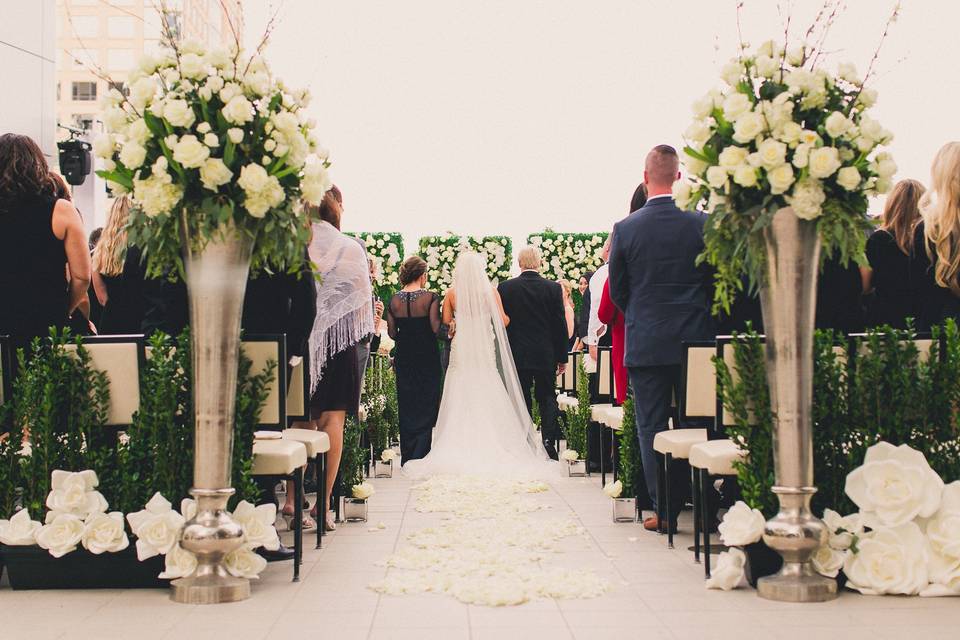 Wedding procession