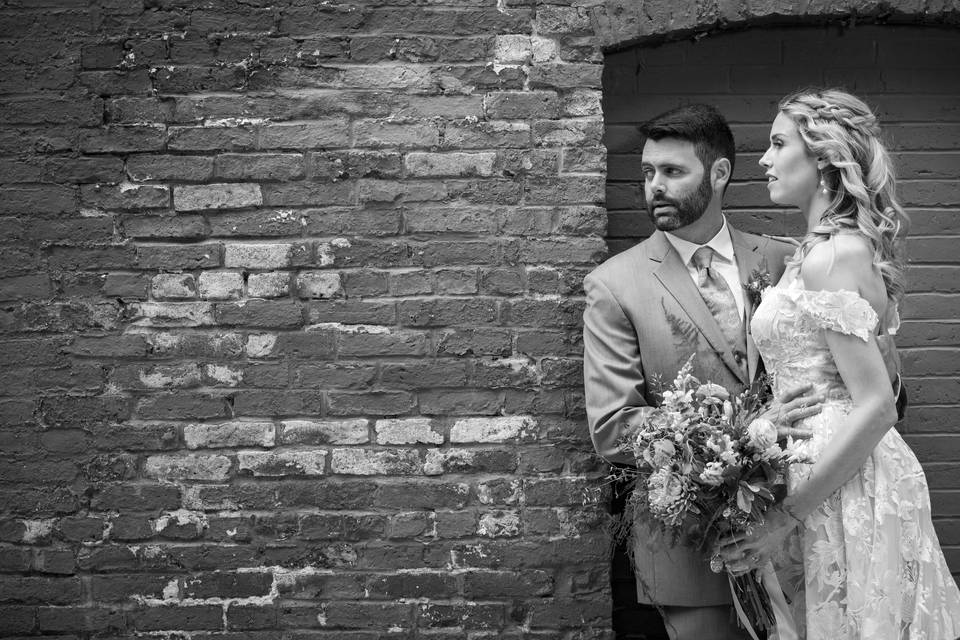 Bride & Groom in Exeter