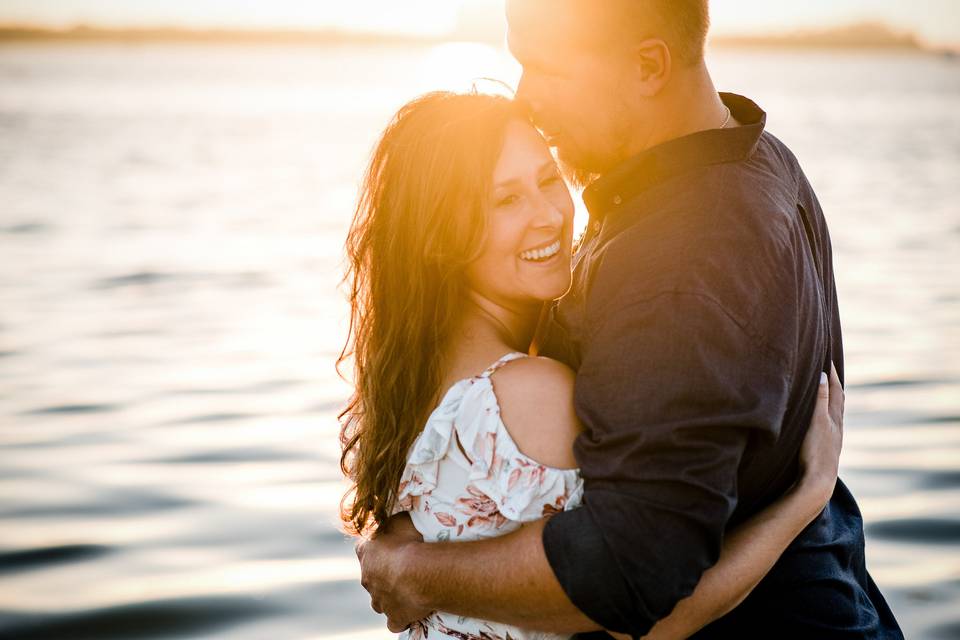 Bowditch Beach Engagement