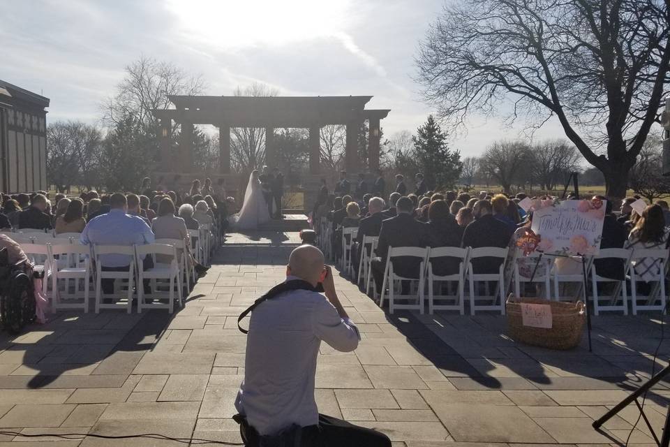 Ceremony wireless mics