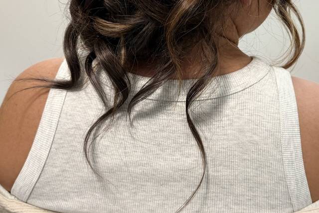 Effortless Boho Updo