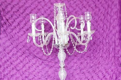 Silver Crystal Royal Chandelier with Crystal Loops
TFM-CD101