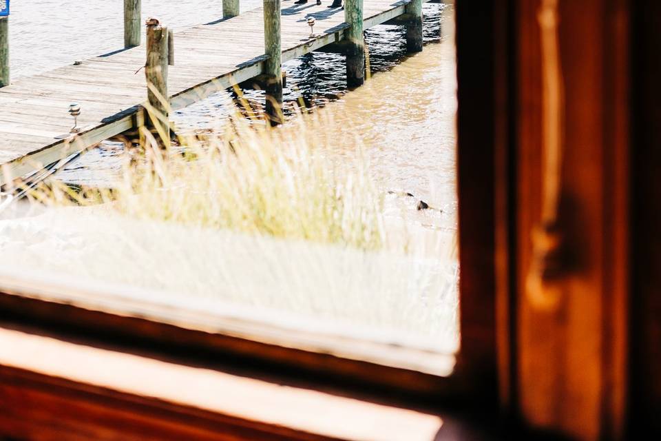 The view outside