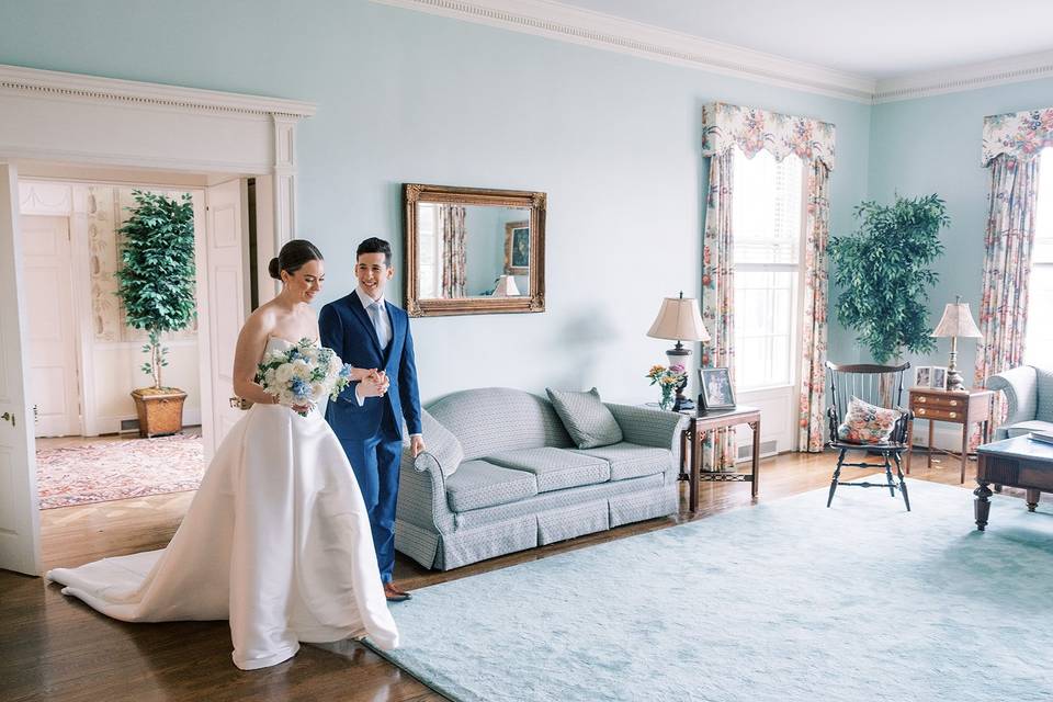 Brittland couple in living rm