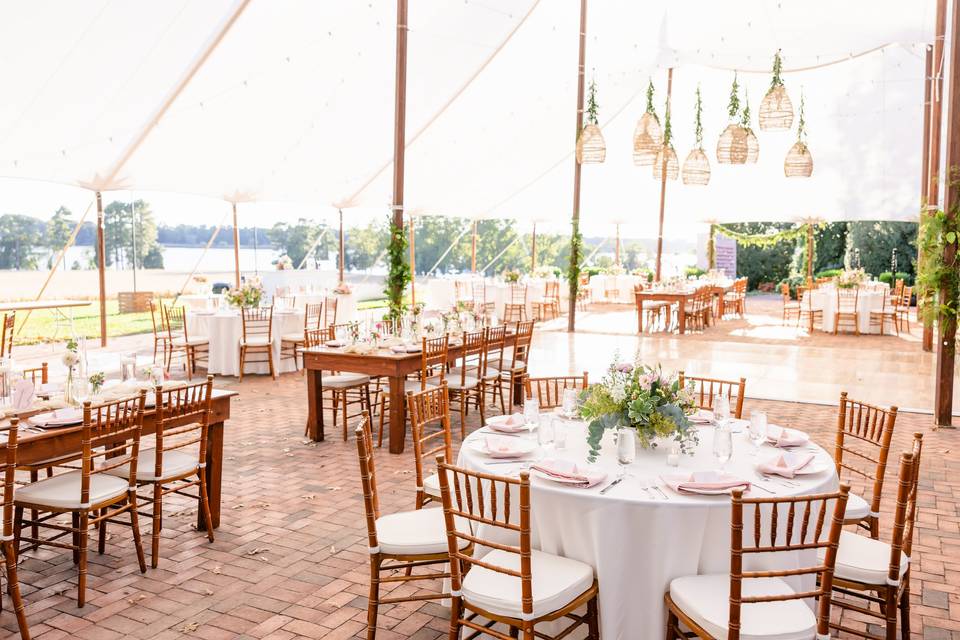 Brittland reception tent