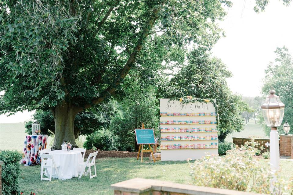 Colorful ceremony