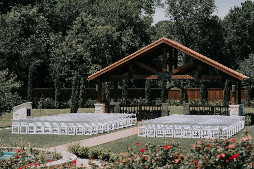 Open-air ceremony