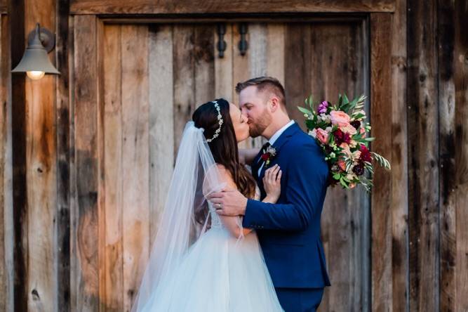 Bride and groom photo.