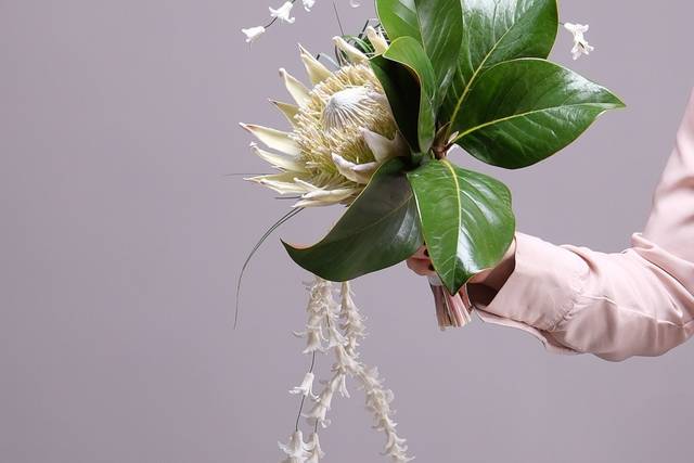 Protea bridal bouquet