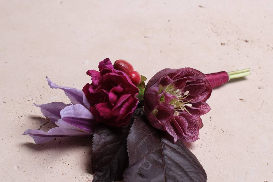 Fall Boutonniere