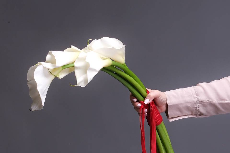 Calla lilies bouquet
