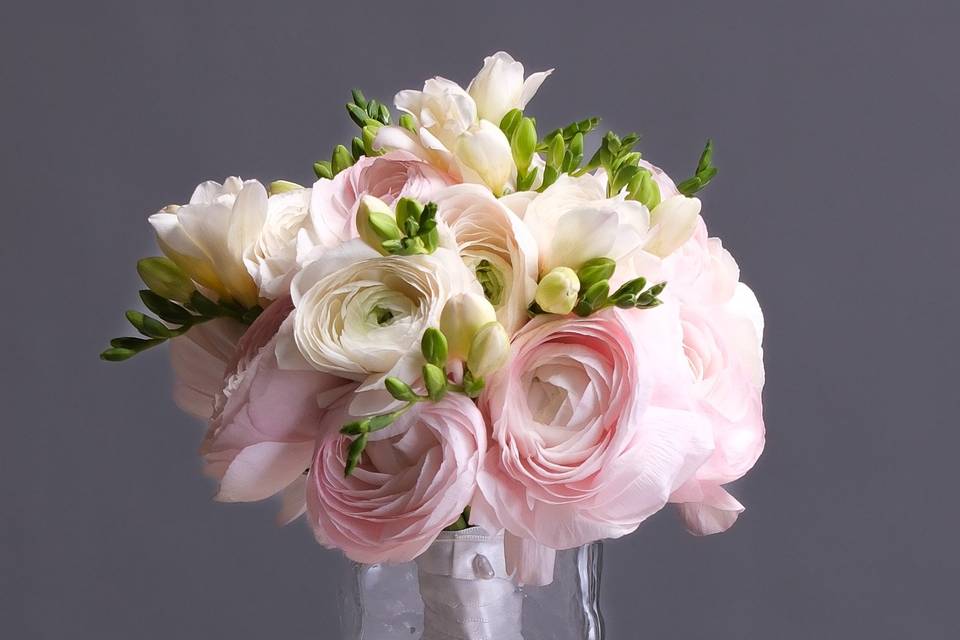 Ranunculus bridal bouquet