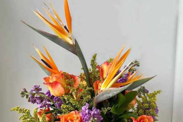 Stunning floral arrangements