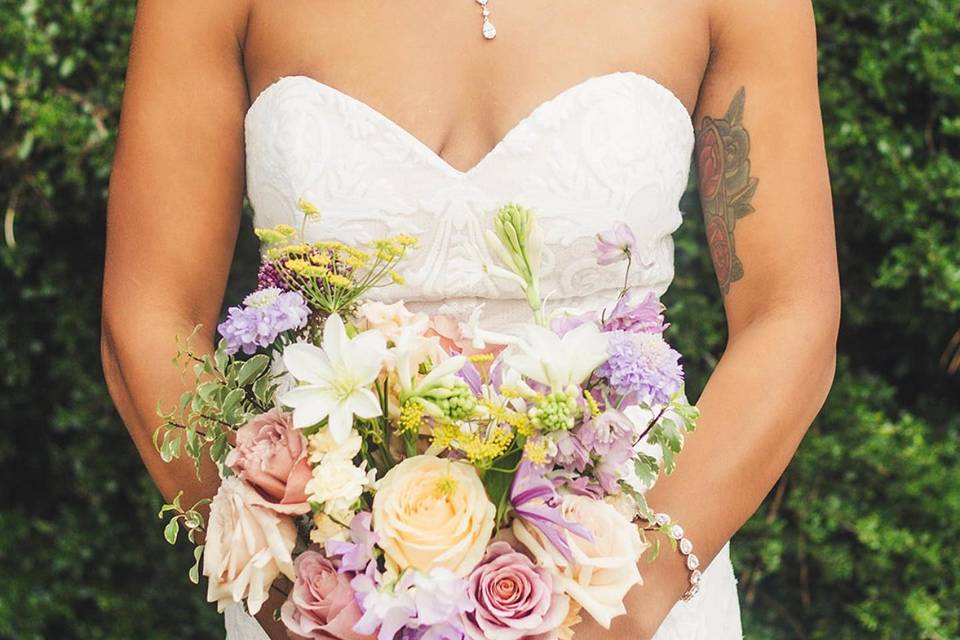 Bridal hair