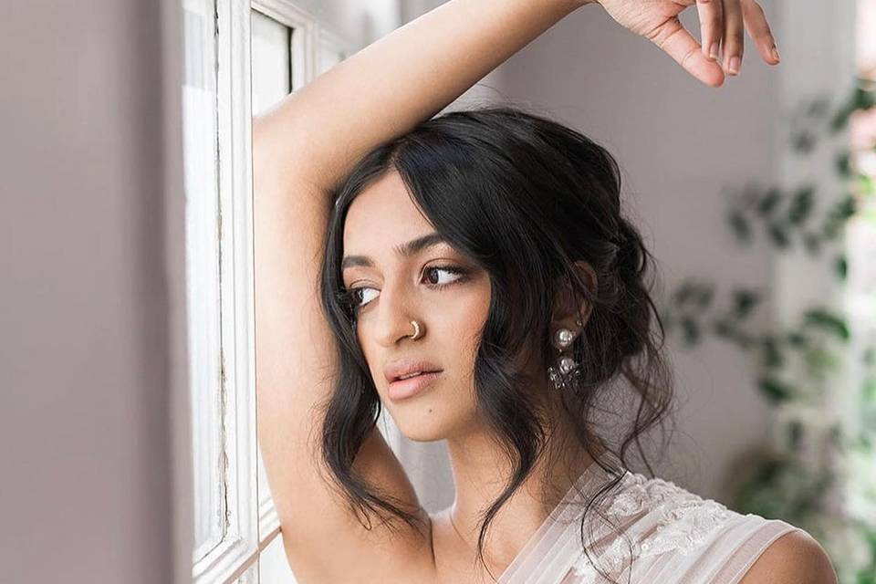 Bridal hair
