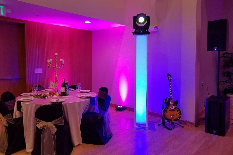 Dance floor lighting