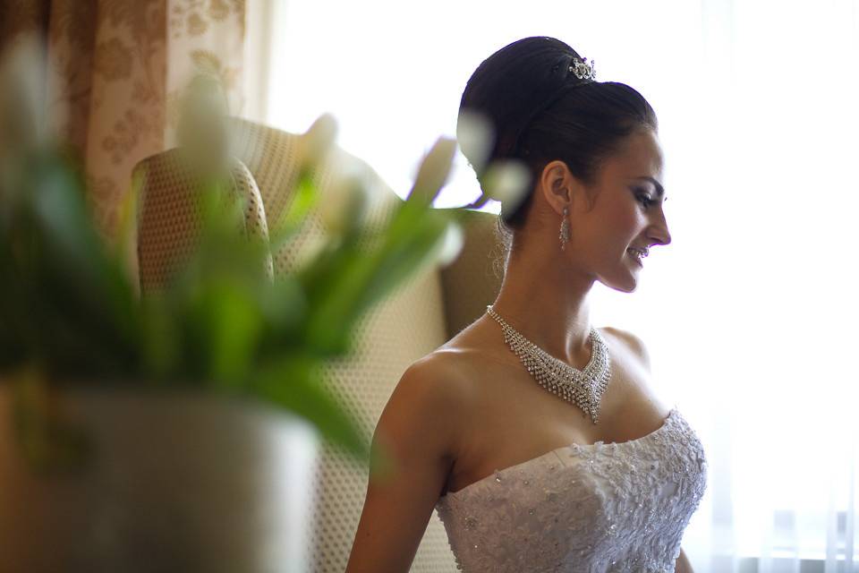 Stunning bride