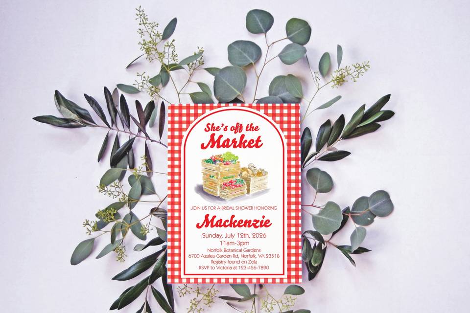 Bridal Shower Sample