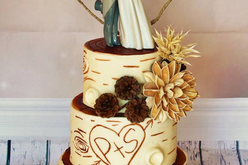 Rustic Wedding Cake