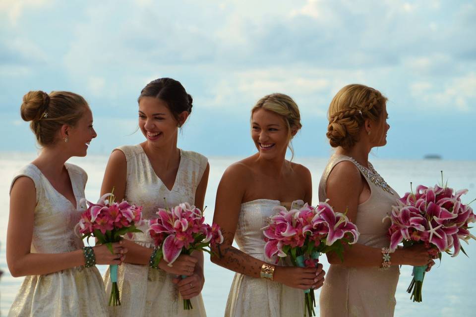 Lovely bridesmaids