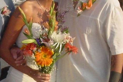 Love Story Wedding Leo Carillo Beach Malibu CA