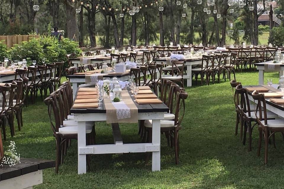 Outdoor reception