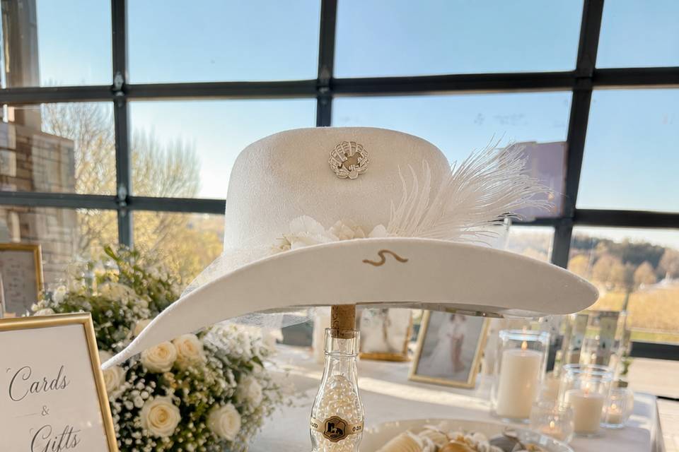 Luxury meets western.