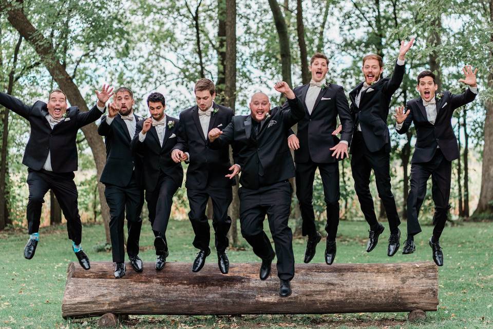 Groom and groomsmen - Refined To Redefine Creative