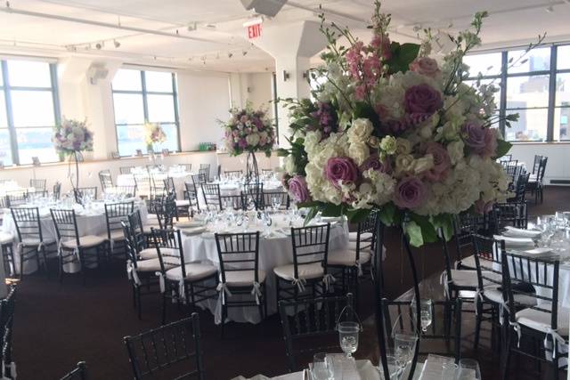 Floral candelabra design