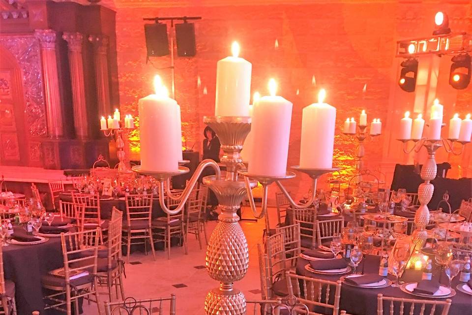 REGAL CANDELABRA RENTAL