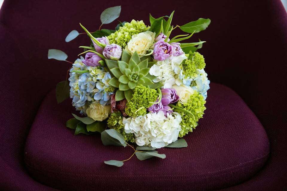 Round bouquet