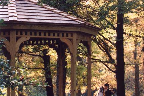 AutumnA quiet moment togetherGazebo at Springwood Manor