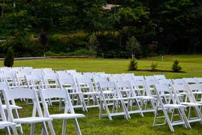 Outdoor Wedding Ceremony at The Villa at Springwood