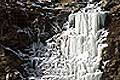Winter Freeze - The Villa Waterfall at Springwood