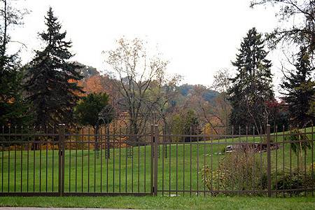 Villa Grounds in fall