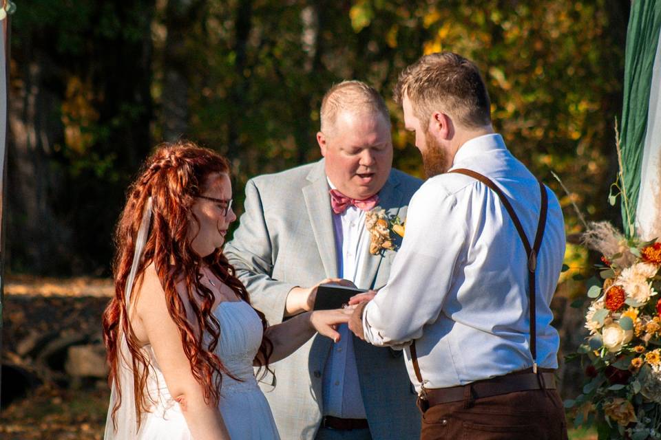 Exchanging of the rings