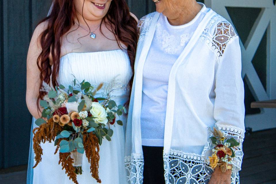 Bride and Mother