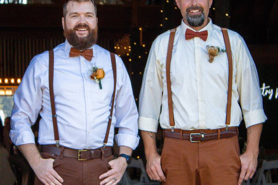 Groom and older brother