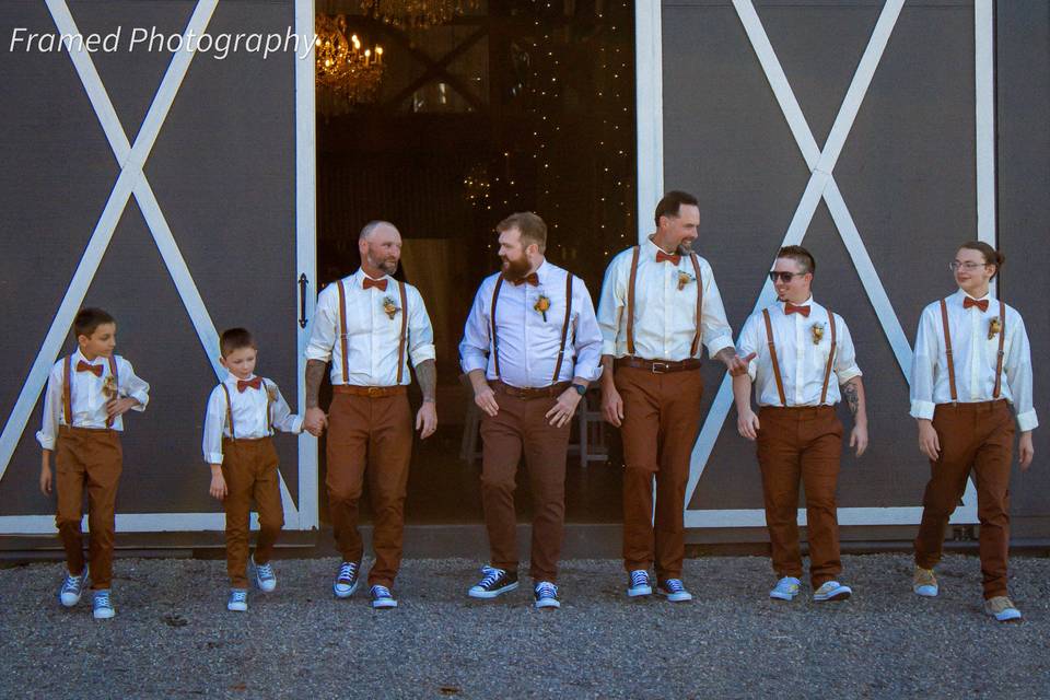 Groom and Groomsmen