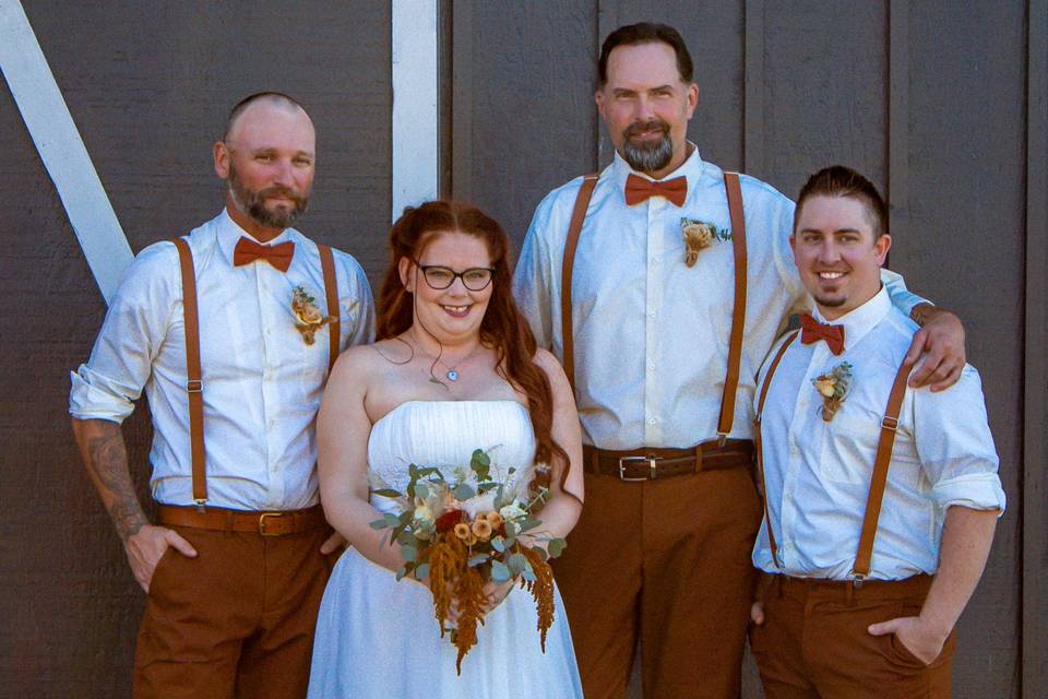 Bride and Groomsmen