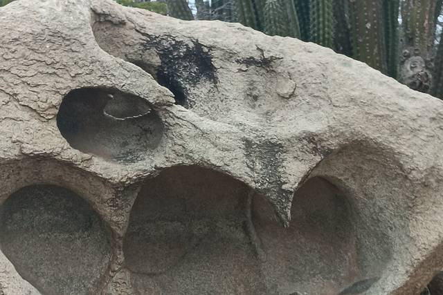 Strange rock formations