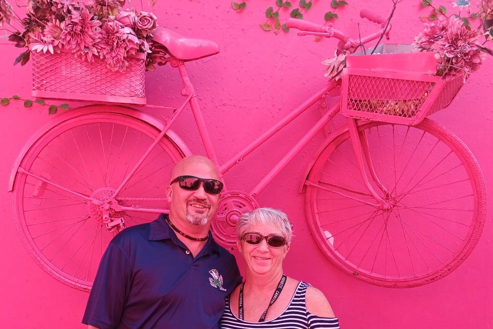 The pink alley