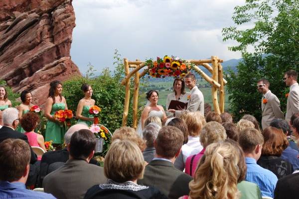 Red Rocks(Chuppah property of Colorado Commitments, available for rental)