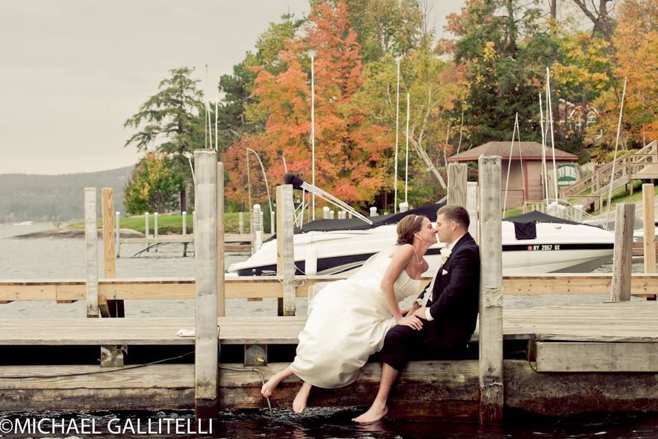 Sitting on the dock