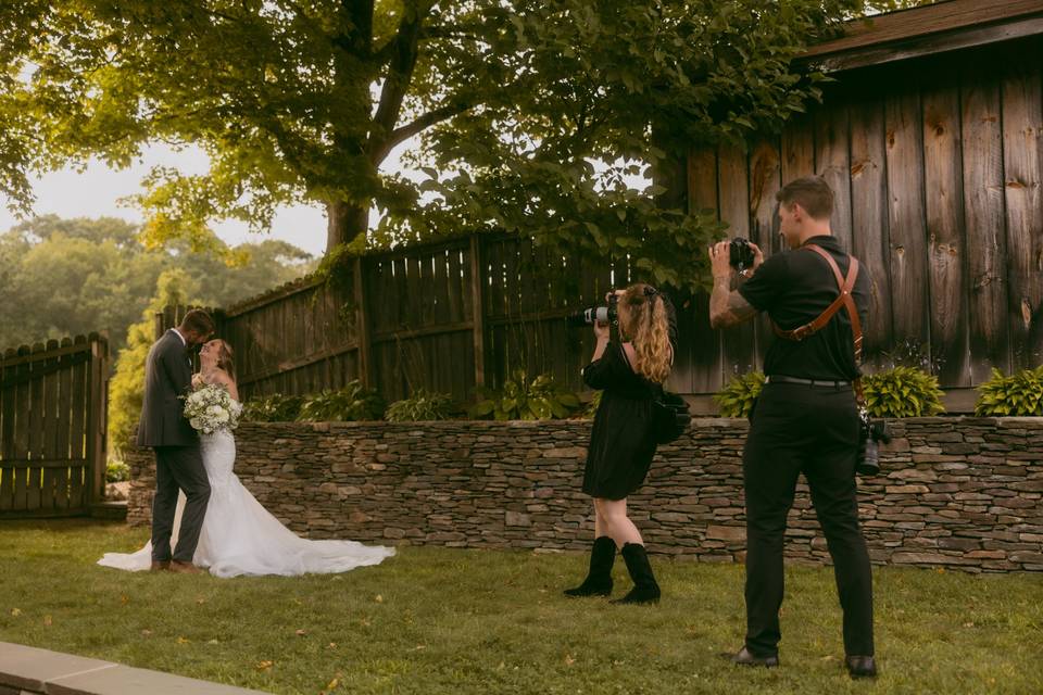 Photographers in Action
