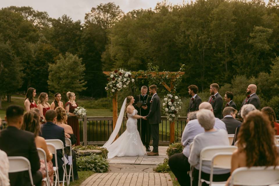 Ceremony on Deck